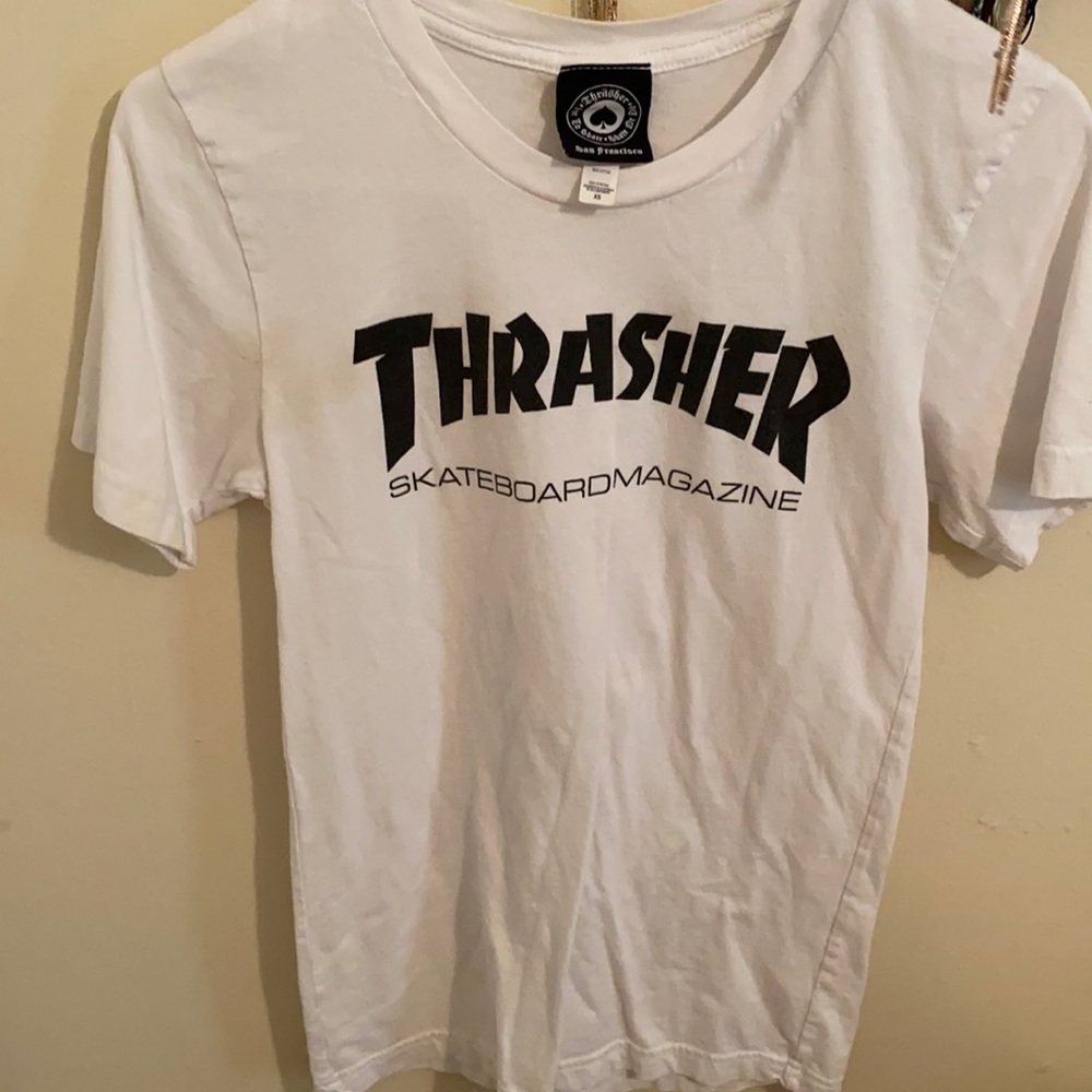 White Thrasher Tee